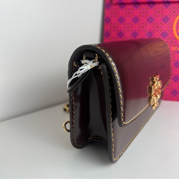 NWT Tory Burch Britten Smooth Chain Wallet & Wristlet - Picture 7 of 16